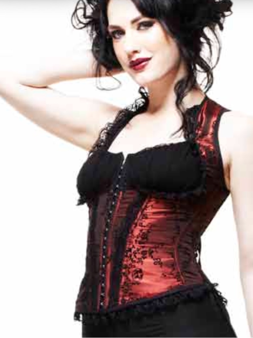 Spin Doctor Stephanie Corset Top brocade